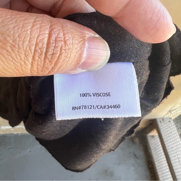 Eileen Fisher Long Sleeve Tunic Top - Size L - Comfy Modest Casual - Picture 4 of 6